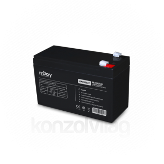 NJOY Szünetmentes akkumulátor - GP09122F (12V/9Ah, T2/F2, zárt, gondozás mentes, AGM) PC