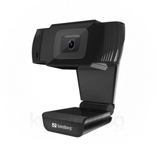 Sandberg Webkamera - 333-95 (640x480 képpont, 30 FPS, USB 2.0, univerzális csipesz, mikrofon) 