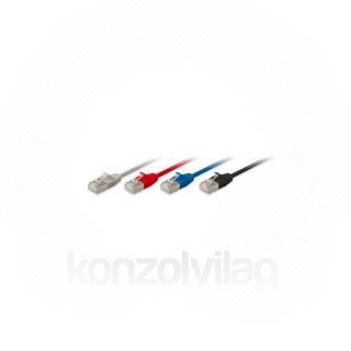 Equip Slim Kábel - 606115 (S/FTP patch kábel, Vékony, CAT6A, Réz, LSOH, 10Gb/s, bézs, 2m) 