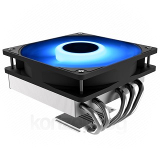 ID-Cooling CPU Cooler - IS-50 MAX RGB (16-31,5dB; max. 95,99 m3/h; 4pin csatlakozó, 5 db heatpipe, 12cm, PWM, LED) PC