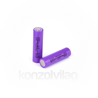 Woox Elem - R18650 (újratölthető, 3000mAh, 3,6V, Lithium-Ion, AA, 2 db/csomag, 500 töltés) 