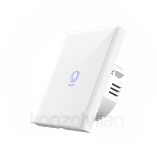 Woox Smart Zigbee Jelzőfényes Fali Kapcsoló - R7063 (Zigbee 3.0, beltéri) 