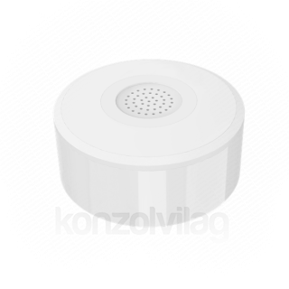 Woox Smart Zigbee Beltéri Sziréna - R7051 (85dB, Zigbee 3.0, 500mAh újratölthető akkumulátor, beltéri) 