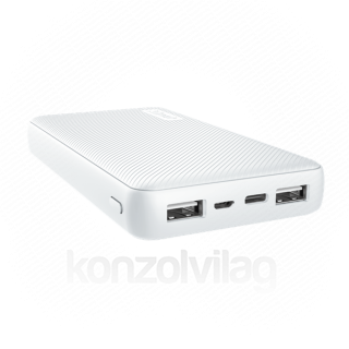 Trust Akkubank - Primo Compact Powerbank (15000mAh; 15W USB-C + 12W 2xUSB; fehér) Mobil