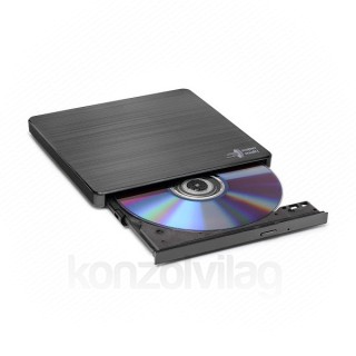 LG ODD Külső - GP60NB60 DVD író (USB; USB Táp; SecureDisc; Fekete) 
