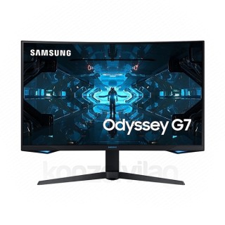 Samsung Monitor 31,5" - C32G75TQSU (VA, 16:9, 2560x1440, 350cd/m2, 1ms, 1000R, HDMI, 2xUSB, DP1.4, 240Hz, ívelt) 