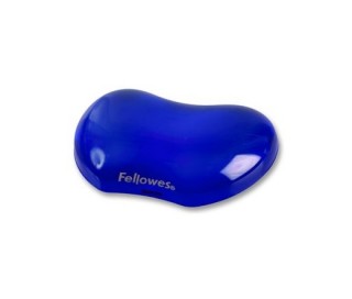 FELLOWES Crystal Gel Flex Support Blue PC