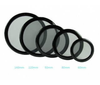 DEMCIFLEX Round Dust Filter 225mm Fekete/Fekete 