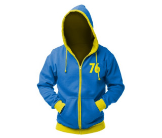 Fallout 76 Zip Hoodie "Vault 76", L AJÁNDÉKTÁRGY