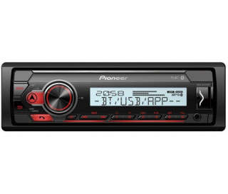 Pioneer MVH-MS410BT Marine 1-DIN Digital Media Car Receiver PC