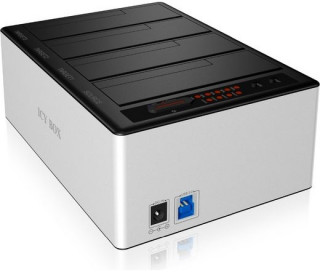 HDD-DOCK Raidsonic Icy Box IB-141CL-U3 (USB3.0) - Szürke 