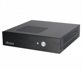 Akasa Cypher Thin ITX 120W Black PC