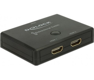 DeLock HDMI 2 - 1 Switch bidirectional 4K 60 Hz PC