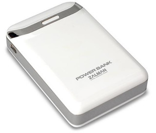 Zalman Power Bank - Lithium-ion - 8400mA Fehér Mobil