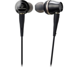 Audio-Technica ATH-CKR100iS fekete mikrofonos fülhallgató 