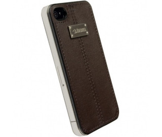 MOBIL-CASE Krusell Mobile Case Luna Brown Undercover Apple iPhone 4 Mobil