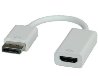ROLINE átalakító DisplayPort-HDMI Adapter, DP Male - HDMI Female 