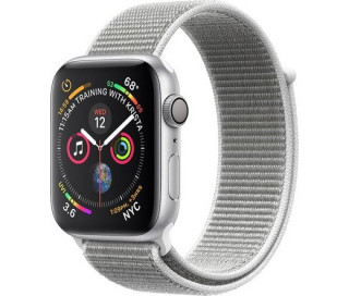 Apple Watch 4 44mm ezüst kagylófehér sportpánttal Mobil