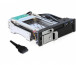 MBR Delock 47209 5,25" Mobil Rack 1 x 2,5" + 1 x 3,5" SATA HDD-hez + 2 x USB 3.0 port thumbnail