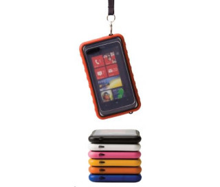 Krusell Mobile Case SEALABOX vízhatlan telefontok Red large (iPhone, Galaxy, stb.) Mobil