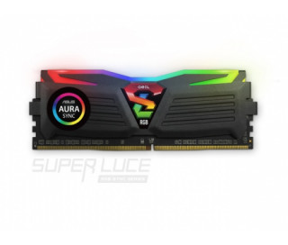 DDR4 8GB 3200MHz GeIL Super Luce Black RGB Sync CL16 PC