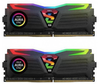 DDR4 32GB 2666MHz GeIL Super Luce Black RGB Sync CL16 KIT2 PC