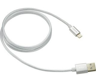 MOBIL-CASE Canyon CNE-CFI3PW Lightning USB Cable for Apple 1m Pearl White Mobil