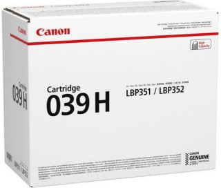 Canon LBP CRG 039 BLACK HIGH YIELD tintapatron fekete PC