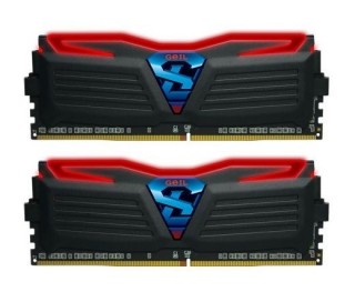 DDR4 8GB 2400MHz GeIL Super Luce AMD Edition Red LED CL16 KIT2 PC