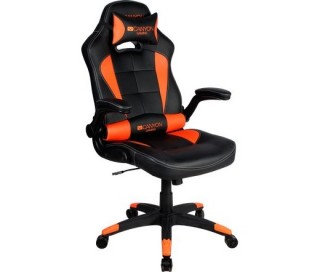 GSZEK Canyon Vigil Gaming chair Black/Orange PC