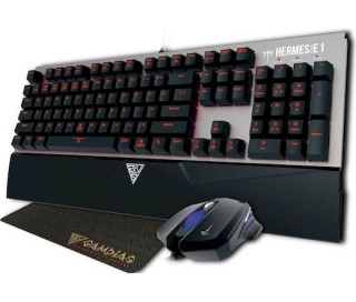 Gamdias HERMES E1 (HU, USB) - Fekete 