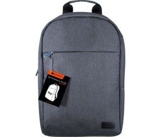 Canyon CNE-CBP5DB4 Super Slim Minimalistic 15,6" poliészter notebook hátizsák szürke 