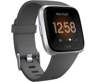 Fitbit Versa Lite Charcoal/Silver Mobil