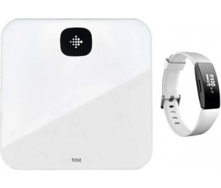 Fitbit Aria Air Bundle Inspire HR White Mobil