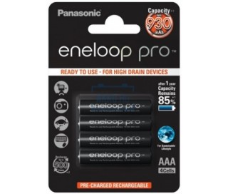 GP Panasonic Eneloop Pro AAA 930mAh mikro ceruza akkumulátor 4db/bliszter PC