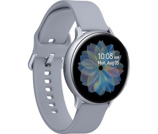 Samsung Galaxy Watch Active 2 44mm Aluminium Silicone Strap Cloud Silver 