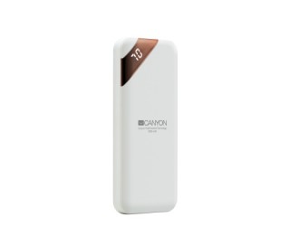 PBANK Canyon CNE-CPBP5W 5000mAh Powerbank with digital display White Mobil