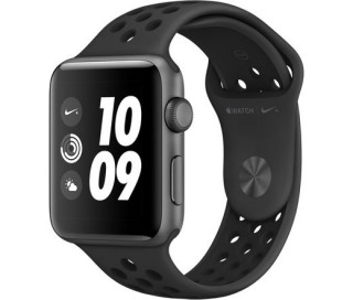 Apple Watch Nike Series 3 42mm Space Gray Aluminum Case with Anthracite/Black Nike Sport Band 
