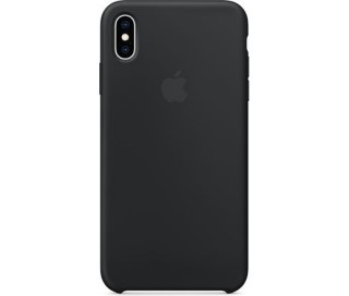 MOBIL-CASE Apple iPhone XS Max Silicone Case Black Mobil