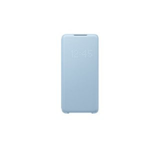 Samsung G985 Galaxy S20+ LED View Cover, gyári flip tok, kék, EF-NG985PL 