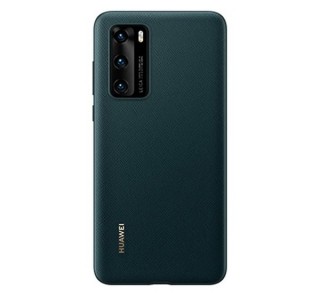Huawei P40 Silicone Cover, gyári szilikon tok, zöld Mobil
