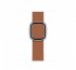 Apple Watch 38/40mm bőr szíj modern csattal, L méretű, vöröses barna thumbnail