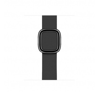 Apple Watch 38/40mm bőr szíj modern csattal, S méretű, fekete Több platform