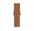 Apple Watch 42/44mm bőr szíj, M méretű, vöröses barna thumbnail