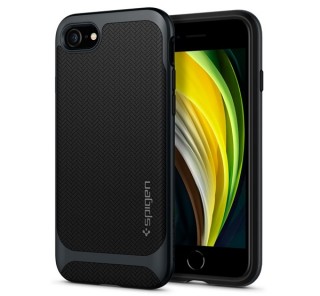 Spigen Neo Hybrid Apple iPhone SE(2020)/8/7 Metal Slate tok, fekete 