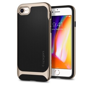 MOBIL-CASE Spigen Neo Hybrid Herringbone telefontok 11,9 cm (4.7") Borító Pezsgő, Arany Mobil