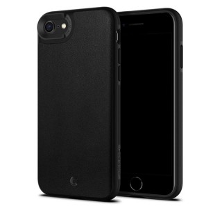 Spigen Ciel Cyrill Apple iPhone SE (2020)/8/7 Leather Brick tok, Fekete Mobil