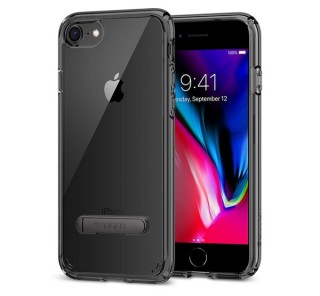 Spigen Ultra Hybrid S Apple iPhone SE (2020)/8/7 Jet Black hátlap tok Mobil