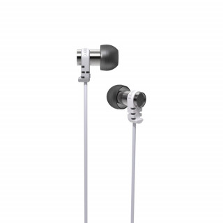 BRAINWAVZ OMEGA - Mikrofonos fülhallgató - Fehér Mobil