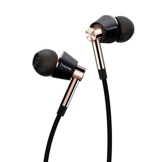 1MORE E1001 - THX minősítésű három meghajtós Hybrid hallójárati mikrofonos fülhallgató - Arany Mobil